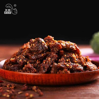娜扎同款新疆特产香巴拉牛肉干健康零食56g*5图2