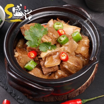 牛腩 广味腌制半成品冷冻牛腩粒 商用预制菜真鲜见牛腩块批发500g图2