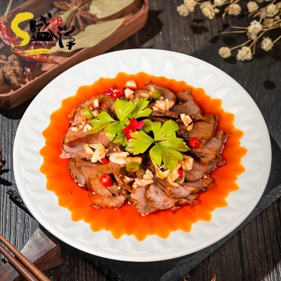 酱牛肉 香辣凉拌牛肉卤牛腱子 即食预制凉菜冷冻牛肉餐饮批发500g图2
