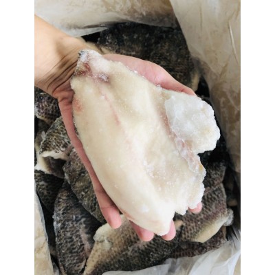 冷冻鲷鱼片 三去罗非鱼 带皮罗非鱼片 罗非鱼块 烤鱼食堂餐饮食材图4