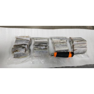 福建东山岛 黑眼大带鱼段 带鱼段批发 海鲜冷冻水产 食用农产品图3