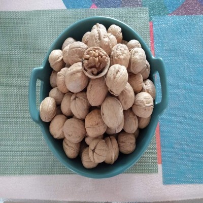阿克苏纸皮核桃新疆特产坚果干果薄皮手剥纸皮核桃500g包邮图3