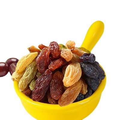 彩色葡萄干罐装四色葡萄干红绿混合黑加仑葡萄干水果干零食烘焙图5
