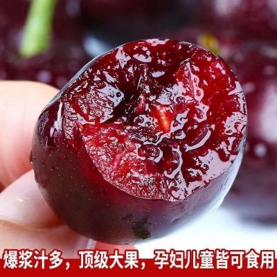 陕西露天大樱桃车厘子孕妇水果当季整箱新鲜4J包邮10图3