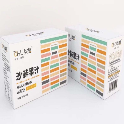 柒语沙棘果汁300ml*10瓶新疆阿勒泰地区优质沙棘鲜果冷榨饮品整箱图5