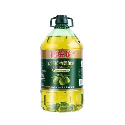 鸿金龙 初榨10%橄榄油食用调和油桶装家用5L炒菜油植物油厂家批发图5