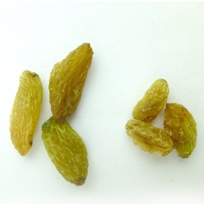 新疆无核白绿葡萄干500g袋中果 吐鲁番无籽绿干散装/袋装 可批发图2