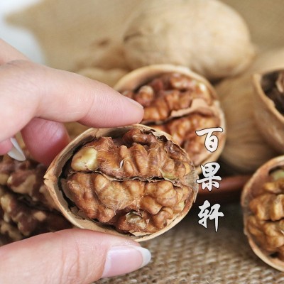 新货新疆特产阿克苏纸皮核桃烘烤类大果奶油味草本味500g批发图3