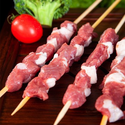 宁夏津玖羊盐池滩羊羊肉串30g商用家庭户外烧烤食材串半成品批发图3