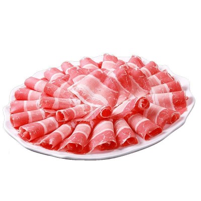 新鲜羊肉卷内蒙草原羔羊鲜切生鲜羊肉卷图5