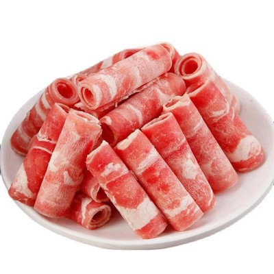 肥牛卷牛肉卷涮火锅食材牛肉片烧烤食材家用商用牛肉卷批发图5