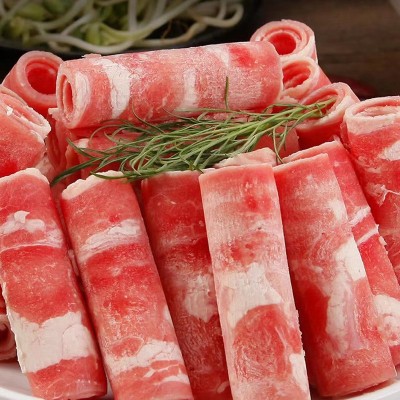 肥牛卷牛肉卷涮火锅食材牛肉片烧烤食材家用商用牛肉卷批发图4