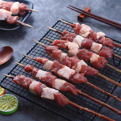 食满佳鲜红柳罗布羊肉串 红柳烤肉烤串羊肉大肉串鲜嫩图3