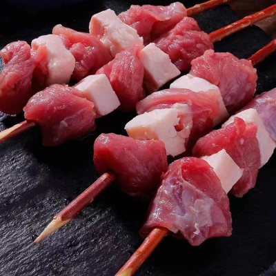 食满佳鲜红柳罗布羊肉串 红柳烤肉烤串羊肉大肉串鲜嫩图2