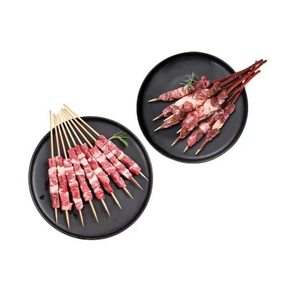 食满佳鲜红柳罗布羊肉串 红柳烤肉烤串羊肉大肉串鲜嫩图5