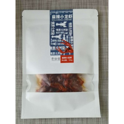 麻辣小龙虾100g/常温OEM贴牌定制袋装麻辣小海鲜优惠麻辣小龙虾图3