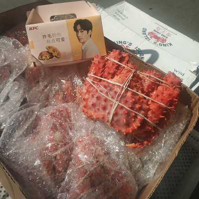 智利帝王蟹熟冻帝王岛皇帝大蟹螃蟹无冰海鲜批发日料图2