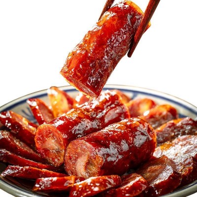 腊肠四川特产500g口味正宗麻辣香肠腊肉腊肠农家自制四川烟熏腊肠图5