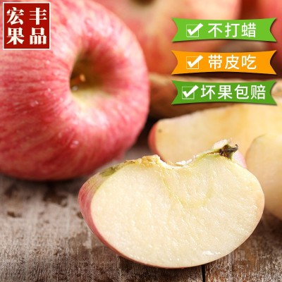 新下霜果滋红富士苹果山东烟台栖霞当季脆甜冰糖心脆甜包邮送礼年图3