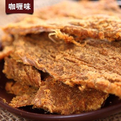 宏峰XO酱烤肉片 猪肉干 5斤/袋批发休闲零食品 另有牛肉粒 牛肉干图2