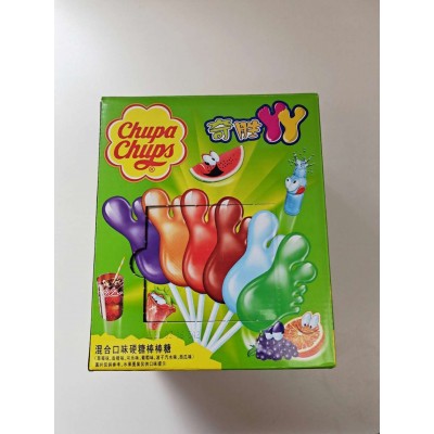 珍宝珠奇胜YY混合口味硬糖棒棒糖9gx60只/盒 零食批发图2