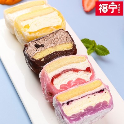 福宁日式冰皮蛋糕100g网红大福说冷冻甜品雪媚娘糕点心一件代发图4
