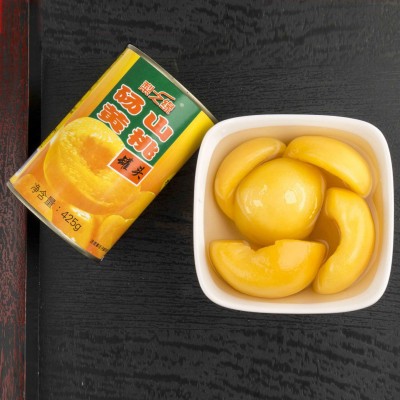 安徽砀山黄桃罐头新鲜水果罐头12罐头脆甜可口办公休闲零食品直销图4