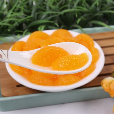 橘子罐头厂家直销砀山新鲜糖水黄桃罐头425g*6罐水果罐头一件代发图3