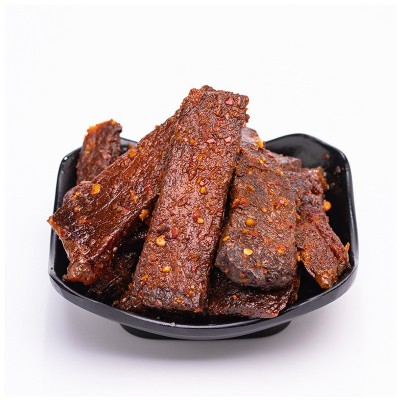 壹+牧场【内蒙古特产风干牛肉干】八五成干原味孜然香辣一件代发图5