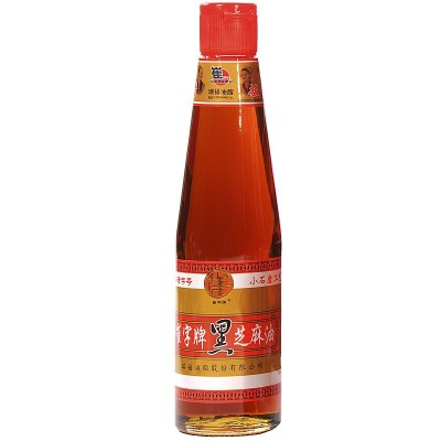 中华老字号崔字牌小磨纯黑芝麻油448ml厂家直销图5