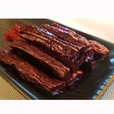 山西特产批发冠云平遥牛肉原味麻辣烧烤168g风干牛肉即食休闲零食图4