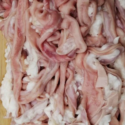 广东黑棕鹅九尺鹅肠冷鲜鹅肠火锅食材鹅肠新鲜宽边厚实鹅肠批发图5