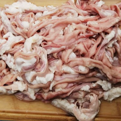 广东黑棕鹅九尺鹅肠冷鲜鹅肠火锅食材鹅肠新鲜宽边厚实鹅肠批发图4