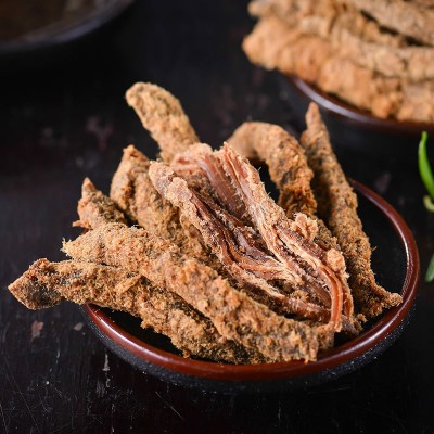 老川东牛肉干100g条麻辣牛肉干脯成都特产休闲零食牛肉干 厂家直供图2