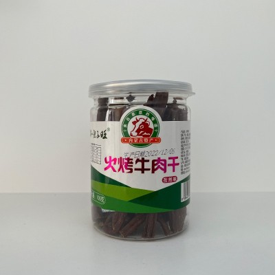牛肉干 内蒙古特产 傻子旺火烤牛肉干批发工厂直销图4