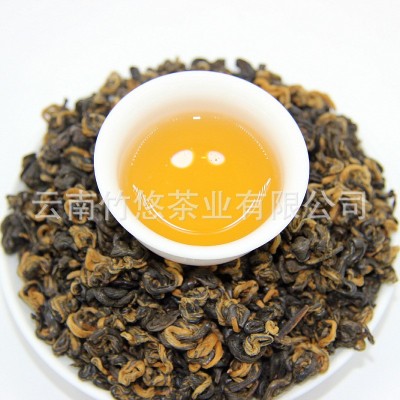 批发云南凤庆滇红茶2023年一芽一叶蜜香红螺功夫红茶500g散装图3