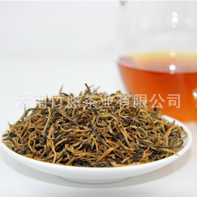 现货供应云南凤庆滇红金丝2023年云南金骏眉细芽单芽红茶散装批发图3