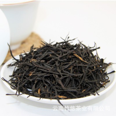 云南滇红早春中国红直条 2023年凤庆花果香工夫红茶现货供应批发图2