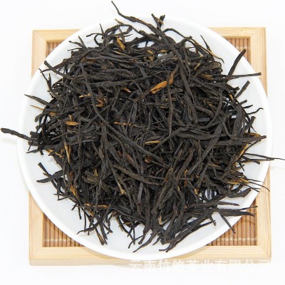 云南滇红早春中国红直条 2023年凤庆花果香工夫红茶现货供应批发图3