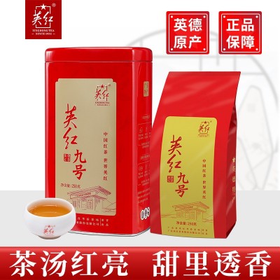 【拍1发2】英红九号英德红茶优品系列罐装茶浓香型红茶共500g批发图2