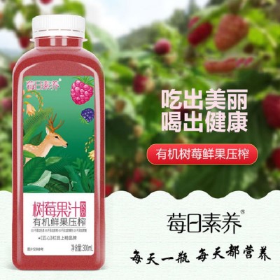 果汁整箱饮料批发树莓果汁批发300ml/瓶图3