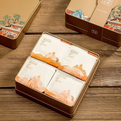 茶叶礼盒装陈皮白茶小方片饼干茶陈皮白茶老白茶福鼎茶叶一件批发图3
