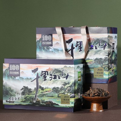 老白茶寿眉小方片贡眉陈皮小饼干茶饼福鼎茶叶礼盒装直播一件批发图2
