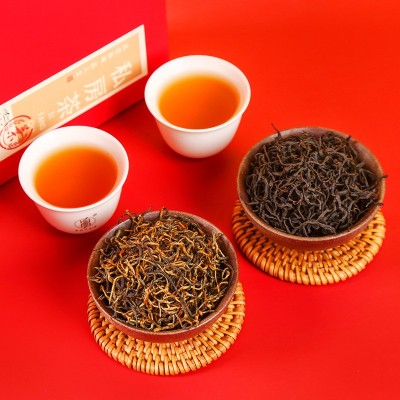 武夷山金骏眉正山小种小茶罐茶叶礼盒装送礼千叶茶礼红茶图2