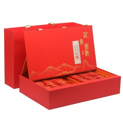 茶叶红茶 大红袍礼盒装浓香型正山小种金骏眉小袋装 中秋礼品包邮图4