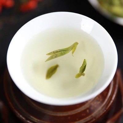 龙井茶2023新茶豆香型特级明前龙井绿茶散装茶叶批发500克春茶图3