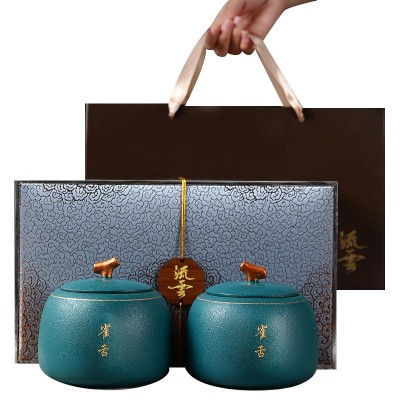 龙井新茶2023春茶明前龙井茶雀舌绿茶红茶礼盒装高档礼品茶叶图4