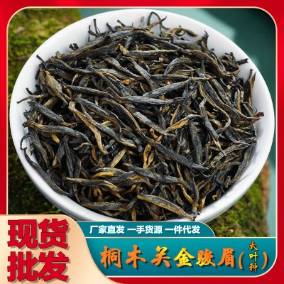 武夷山桐木关正宗金骏眉高山梅占花果蜜香黄芽特级金骏眉红茶批发图3