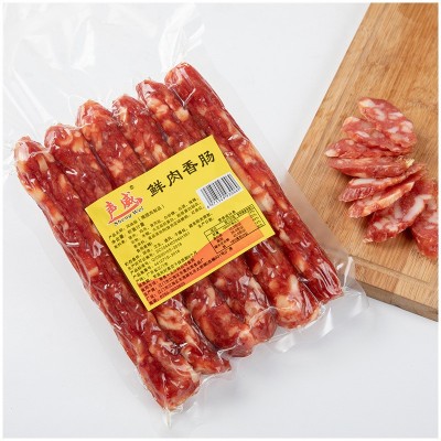 250g广味鲜肉腊肠 广东腌制腊味肉制品 煲仔蒸饭香肠250g广式腊肠图3