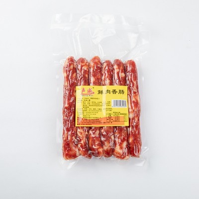 250g广味鲜肉腊肠 广东腌制腊味肉制品 煲仔蒸饭香肠250g广式腊肠图5